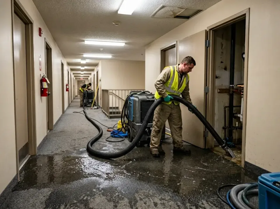 multi-unit-apartment-hallway-f-005 — frequently asked questions, Emergency Burst Pipe Water Extraction & Removal in Garrison…